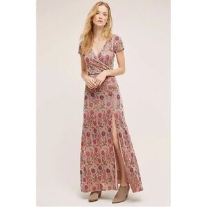 Anthropologie Posy Maxi Sweater Dress